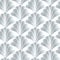 Silver White Art Deco Gatsby Style Floral Geometric Seamless Pattern Background Design