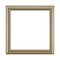 Silver wooden square frame