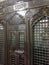 Silver Zarih inside Al-Hussein mosque in Cairo, Egpyt - Muslim holy place - Religious tour