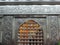 Silver Zarih inside Al-Hussein mosque in Cairo, Egypt - Muslim holy place - Religious tour