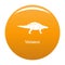 Silvisaurus icon orange