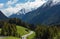 Silvretta Alps summer view, Austria