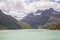 Silvretta Reservoir Lake in Summer, Austria