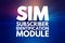 SIM - Subscriber Identification Module acronym, technology concept background