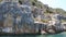 Simena - flooded ancient Lycian city. Kekova island. Ruins of antique architecture