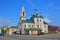 Simeon Stylites\'s church and Rostov street in Pereslavl-Zalessky, Russia