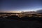 Simi Valley California Dusk Hilltop View