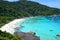 Similan and Surin islands in Thailand