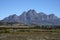 The Simonsberg Mountain in the Western Cape South Africa