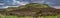 Simonside and Old Stell Crag Panorama