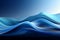 simple abstract blue thumbnail background. Generative AI