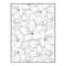 simple azalea flower drawing, outline azalea flower drawing, azalea flower pattern, azalea flower background,