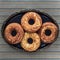 Simple baked doughnuts