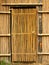 Simple Bamboo Door