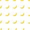 Simple Banana Fruits Seamless Pattern Background - Nature