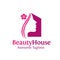 Simple beauty house logo