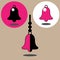 Simple bell vector illustration, great for l