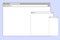 Simple blank browser window mockup