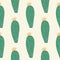 Simple cactus seamless pattern. Cacti doodle vector illustration