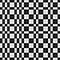 Simple checkered black and white