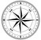 Simple compass rose