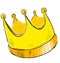 Simple crown icon