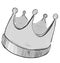 Simple crown icon