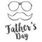 Simple design celebration father day