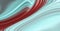 Simple design red wave lines on light bluish steel trend color 2020