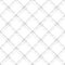 Simple diagonal vector grid with grunge textured brush strokes. Seamless trellis stripe monochrome background. Regular