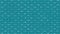 Simple diamond pattern pulsating randomly. Teal blue color. 4K seamless loop