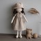 Simple doll cloth handmade toy