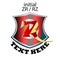 Simple Elegant Initial Letter Type ZR or RZ