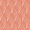 Simple fantasy twig orange peach pink seamless pattern