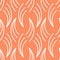 Simple fantasy twig orange peach pink seamless pattern for design