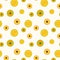 Simple fruits pattern - seamless.