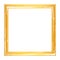 Simple Golden Frame Design.
