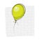 Simple handdrawn baloon