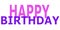 Simple happy birthday wish image