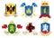 Simple heraldic  set