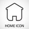 Simple home icon