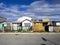 Simple houses in Puerto Natales, Chile,