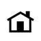 Simple housing icon home developer logo vector art