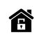 Simple housing icon home developer logo vector art