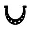 Simple icons horseshoe. illustration