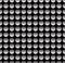 Simple industrial perforated surface pattern template. Carbon, m