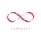 Simple Infinity symbol pink