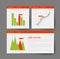 Simple infographic dashboard template