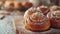 Simple yet inviting image of cinnamon buns, promising a cozy indulgence
