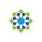 Simple Islamic ornament background design vector template